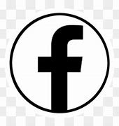 Logo Facebook Hitam Putih Bulat